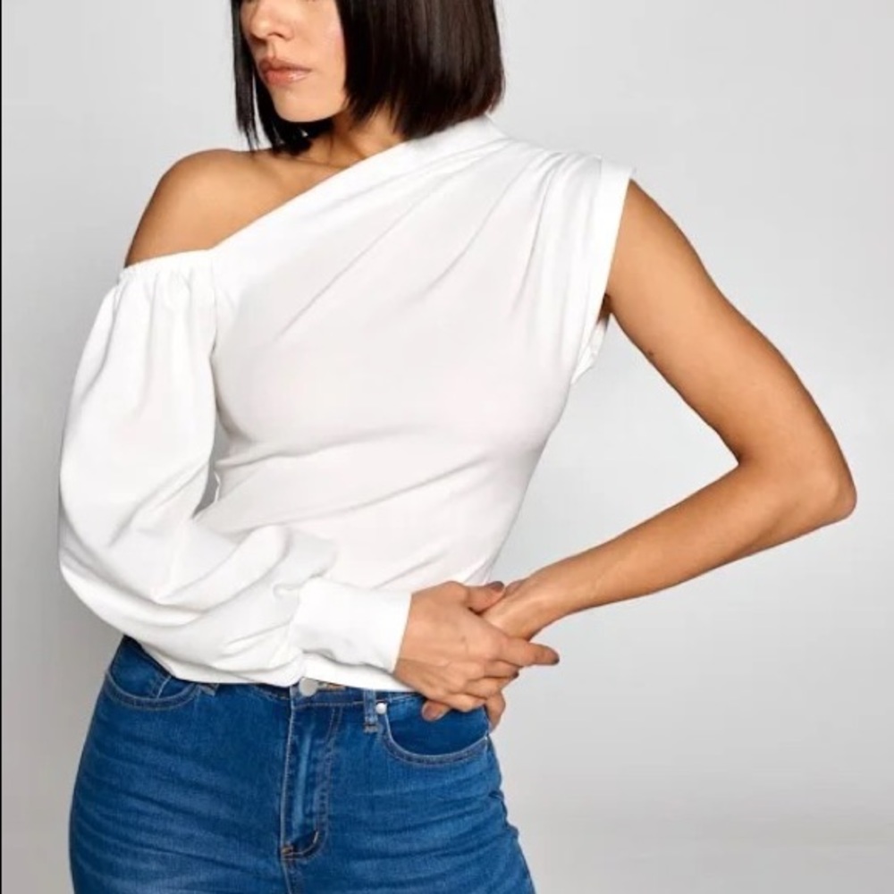 One sleeve top